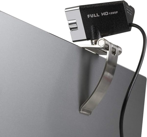 Aluratek HD 1080P Video Webcam for PC, MAC, Desktop & Laptop, Video Call, Conference, USB - Image 2