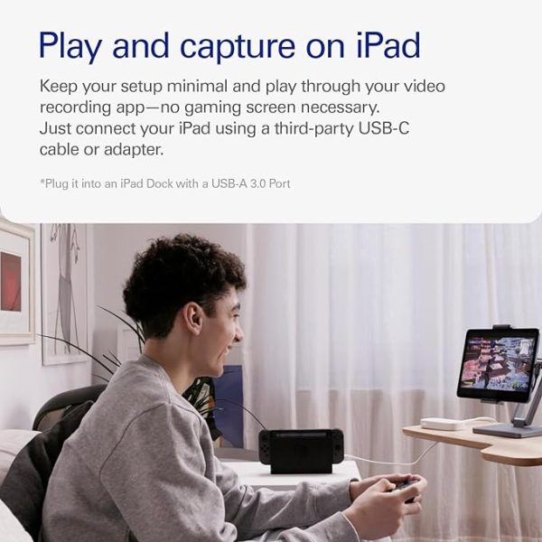 Elgato Game Capture Neo – USB Portable Capture Card 4K60 HDR Passthrough, 1080p60 Video Recording – For PS5/Xbox/Switch/iPhone – In OBS, Quicktime and more - Plug & Play/Works on Laptop, PC, Mac, iPad - Image 4