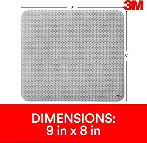 3M Precise Mouse Pad Enhances the Precision of Optical Mice at Fast Speed, 9 in x 8 in (MP114-BSD1) - Image 5